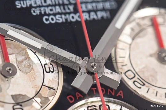 MiroTime 1226 Sleek Custom Daytona 116520 RBOW Rainbow Clean Best Edition Black Dial on SS Bracelet SA 1730